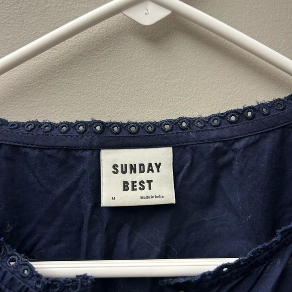 Sunday Best Soraya Pure Indigo Blue Midi Dress - Picture 4 of 4